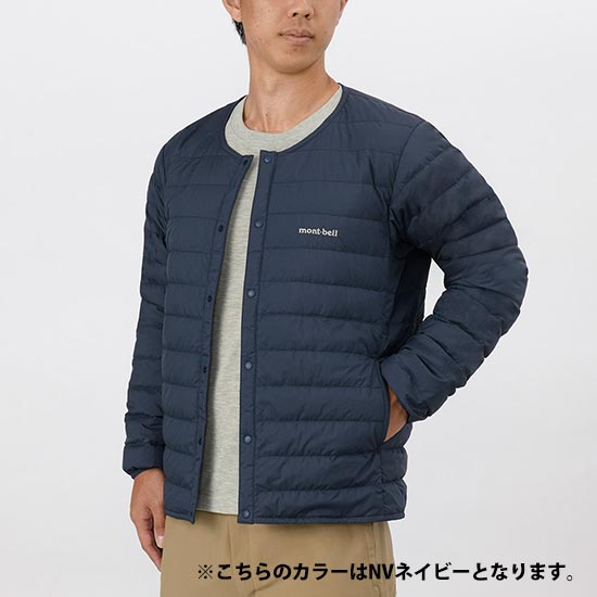 美品！モンベル　スペリオダウンラウンドネックメンズS モンベル mont-bell スペリオダウン ラウンドネックジャケット