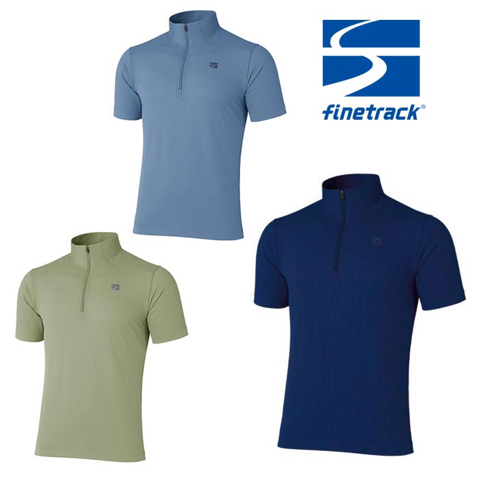 ファイントラック メンズ ドラウトクアッドジップＴ FMM1124 メンズ/男性用 Tシャツ ジップシャツ 登山