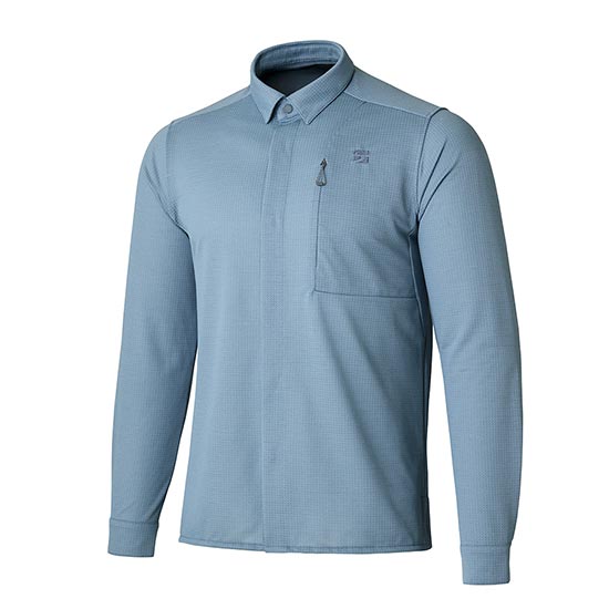 ファイントラック メンズ ラミースピンニットシャツ FMM1601 メンズ/男性用 シャツ  