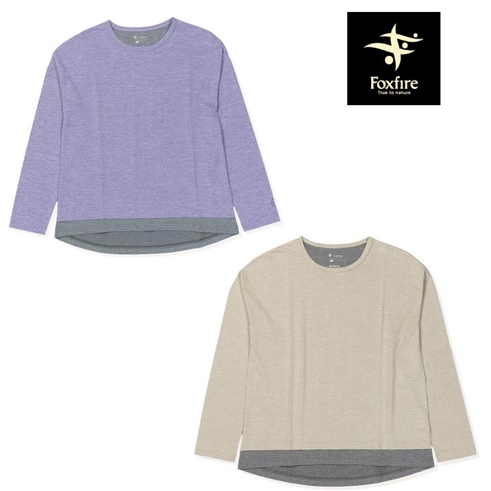 フォックスファイヤー SCクルー FXF8215362 レディース/女性用 トップス SC Crew 防虫 吸汗速乾 UVカット 洗濯耐久性