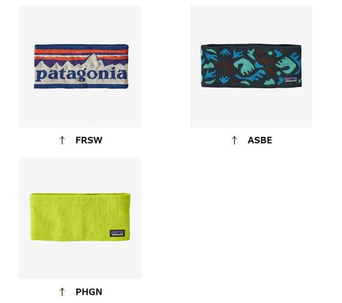 パタゴニア パウダー・タウン・ヘッドバンド 28761 ヘッドバンド
