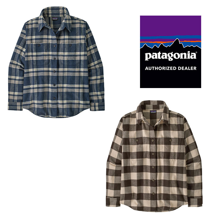 パタゴニア ウィメンズ・フィヨルド・フランネル・シャツ 42406 レディース/女性用 長袖シャツ W's Fjord Flannel Shirt 2025年秋冬