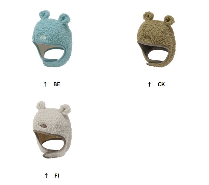 ザノースフェイス カドルフリースイヤーキャップ NNB42403 ジュニア