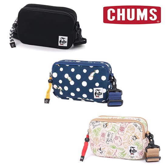 チャムス レクタングルショルダースウェット CH60-3461  ショルダーバッグ Rectangle Shoulder Sweat 2024年秋冬新作