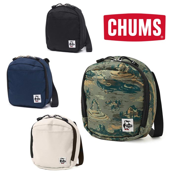チャムス リサイクルヒッポショルダー CH60-3847  ショルダーバッグ Recycle Hippo Shoulder ショルダーポーチ じゃばら式 2025年秋冬
