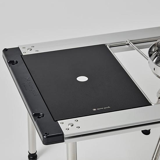 スノーピーク  Peak IGT 天板 ブラック 1ユニット 2枚セット IGT 天板 ハーフユニット ブラックアイアン【 ネイティブ横