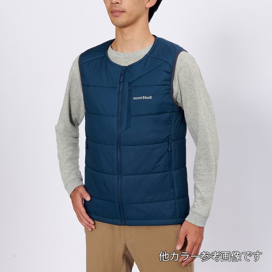 モンベル U.L.サーマラップ ラウンドネックベスト Men's 1101692