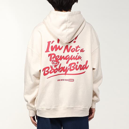 チャムス オーバーサイズドアイムノットアペンギンプルオーバー