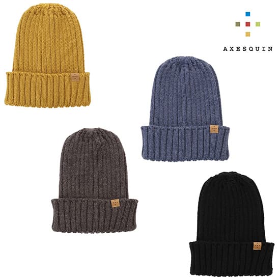 アクシーズクイン ウールニットボウ AXES013078  ニットキャップ ※クリアランス【返品交換不可】