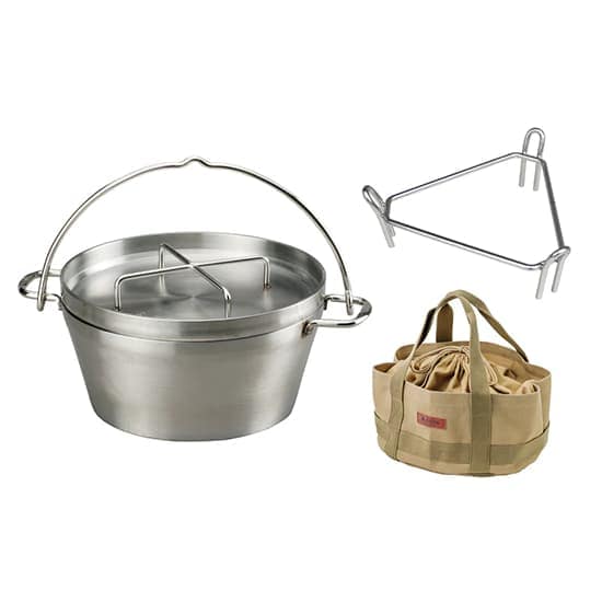 ソト ステンレスダッチオーブン10インチセット ST-910HDS  ダッチオーブン  