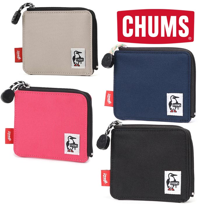 チャムス リサイクルエルシェイプトジップウォレット CH60-3996  財布 Recycle L-Shaped Zip Wallet