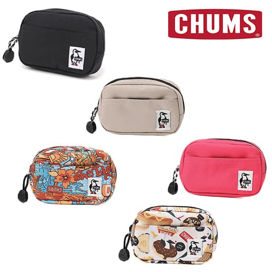 チャムス リサイクルデュアルソフトケース CH60-3987  ポーチ Recycle Dual Soft Case 2025年秋冬