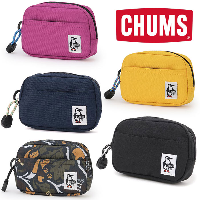チャムス リサイクルデュアルソフトケース CH60-3987 ポーチ Recycle Dual Soft Case