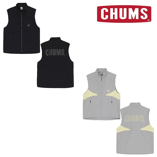 チャムス エアトレイルストレッチチャムスベスト CH04-1449 メンズ/男性用 ベスト Airtrail Stretch CHUMS Vest 2025年春夏新作