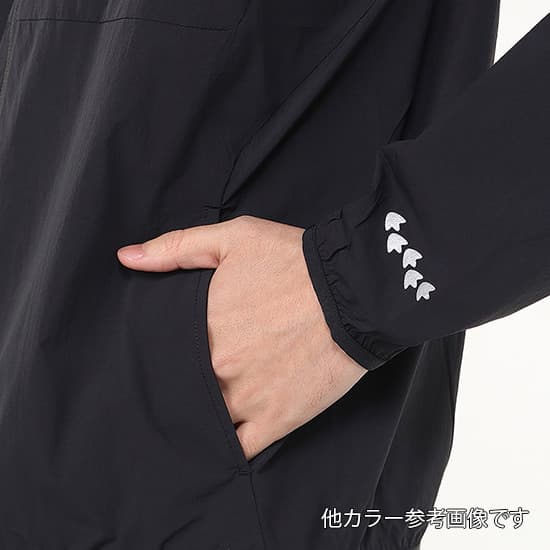 CHUMS ランニングジャケット ナイロン Woman L 撥水加工 フルジップ