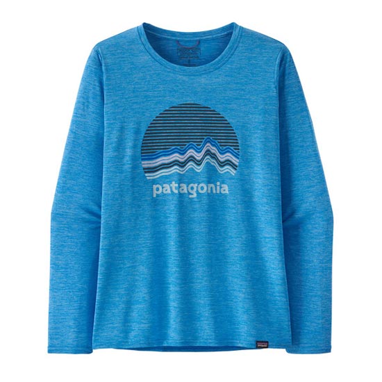 パタゴニア ウィメンズ ロングスリーブ キャプリーン クール デイリー グラフィック シャツ 45205 レディース/女性用 Tシャツ Ws LS Cap Cool Daily Graphic Shirt 長袖Tシャツ 吸汗速乾 ランニング 登山 トップス