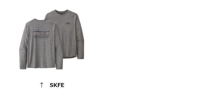 パタゴニア メンズ ロングスリーブ キャプリーン クール デイリー