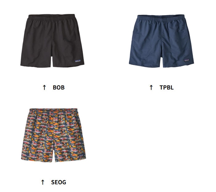 ビーボーイ スプレッド パタゴニア メンズ バギーズ ショーツ 57022 メンズ/男性用 パンツ