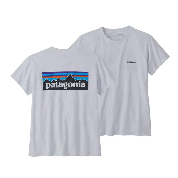 パタゴニア ウィメンズ・P-6ロゴ・レスポンシビリティー 37567 レディース/女性用 Tシャツ W's P-6 Logo Responsibili-Tee - Short Sleeve Tshirts 半袖Tシャツ プリントT トップス