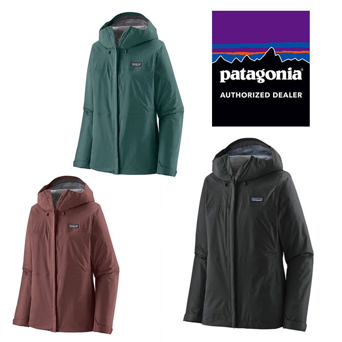 パタゴニア ウィメンズ・トレントシェル3L・レイン・ジャケット 85246 レディース/女性用 レインジャケット W's Torrentshell 3L Rain Jkt 雨具 ナイロンジャケット アウター 合羽 2025年秋冬
