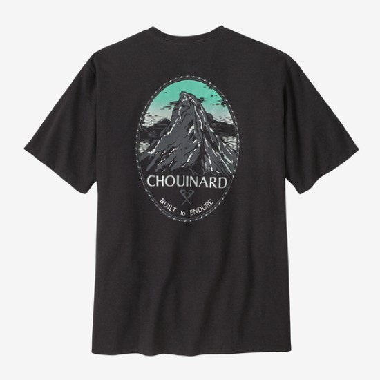 パタゴニア シュイナード・クレスト・ポケット・レスポンシビリティー 37770 メンズ/男性用 Tシャツ Chouinard Crest Pocket Responsibili-Tee 半袖Tシャツ トップス アウトドア