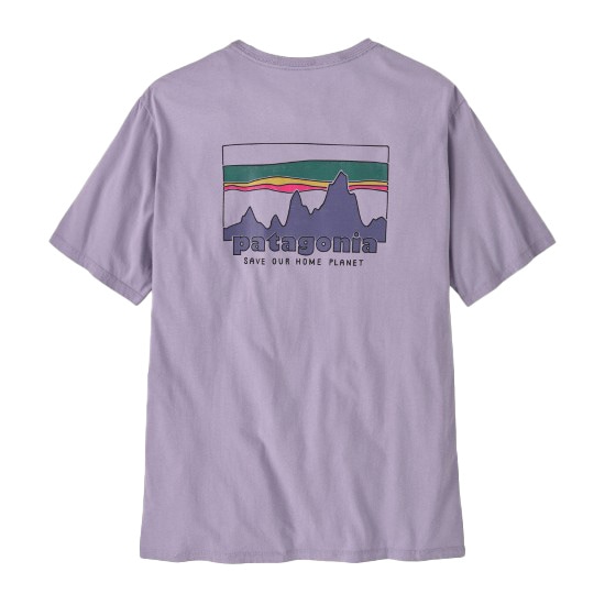 パタゴニア メンズ・73 スカイライン・オーガニック・Tシャツ 37534 メンズ/男性用 半袖Tシャツ Ms 73 Skyline Organic T-Shirt 2025年春夏新作