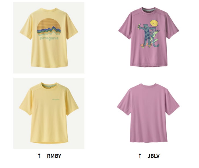 パタゴニア キッズ・キャプリーン・シルクウェイト・Tシャツ 62381