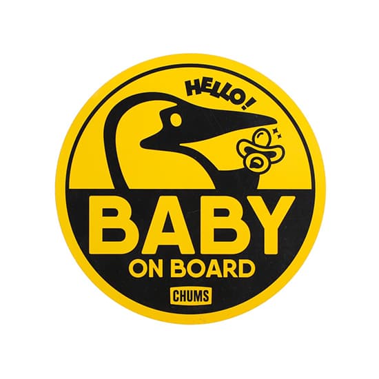 チャムス ベイビーオンボードマグネット CH62-2139  マグネットステッカー Baby On Board Magnet 2025年春夏新作