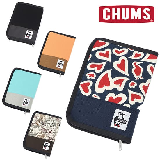 チャムス ノベルズポーチスウェットナイロン CH60-3814  ブックカバー Novels Pouch Sweat Nylon 2025年春夏新作