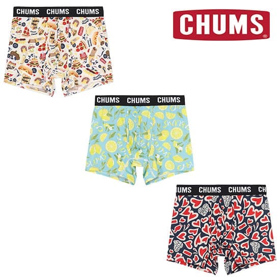 チャムス チャムスパターンボクサーズ CH09-1339 メンズ/男性用 アンダーウェア CHUMS Pattern Boxers 【返品交換不可】2025年秋冬