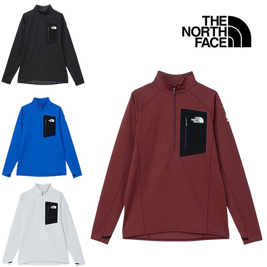 ザノースフェイス エクスペディションドライドットジップハイ NT12522 レディース/女性用 長袖Ｔシャツ EX DRY DOT ZIPHIGH  2025年秋冬