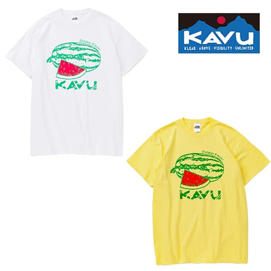 カブー ウォーターメロン Tシャツ KAVU19822254 メンズ/男性用 半袖Tシャツ  2025年春夏新作