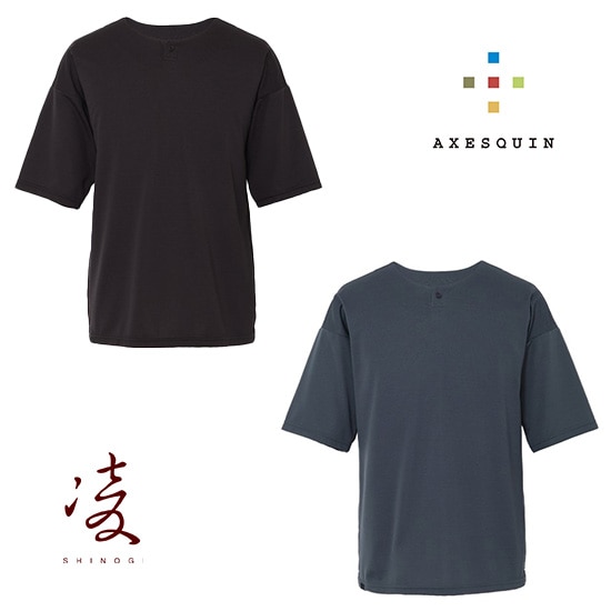 アクシーズクイン 凌 ハチジュウハチヤ 半袖 AXES041041 メンズ/男性用 半袖Tシャツ  2025年春夏新作