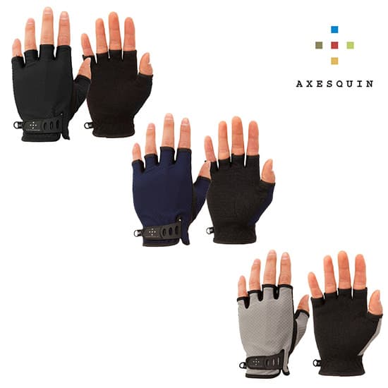 アクシーズクイン Ventilation Finger Cut Glove AXES013098  手袋 メッシュ 吸汗速乾性 フィンガーレス