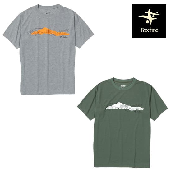 フォックスファイヤー CシールドエンドレスライズティーS/S FXF5215510 メンズ/男性用 半袖Tシャツ C-SHIELD Endless Rise Tee S/S 2025年春夏新作