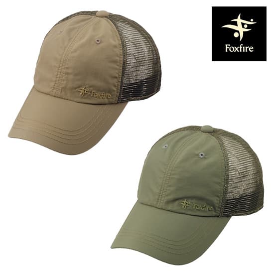 フォックスファイヤー サプレックスロゴメッシュキャップ FXF5522544 ユニセックス/男女兼用 帽子 Supplex Logo Mesh Cap 2025年春夏新作