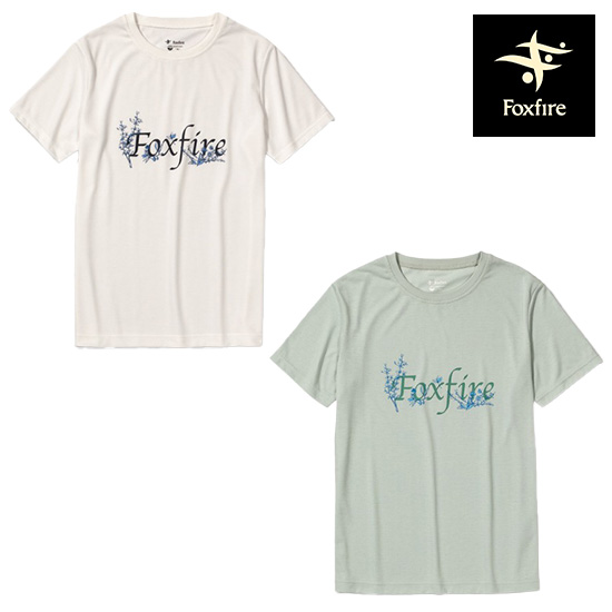 フォックスファイヤー TSフラワーロゴティーS/S FXF8215549 レディース/女性用 半袖Tシャツ TS Flower Logo Tee S/S 2025年春夏新作