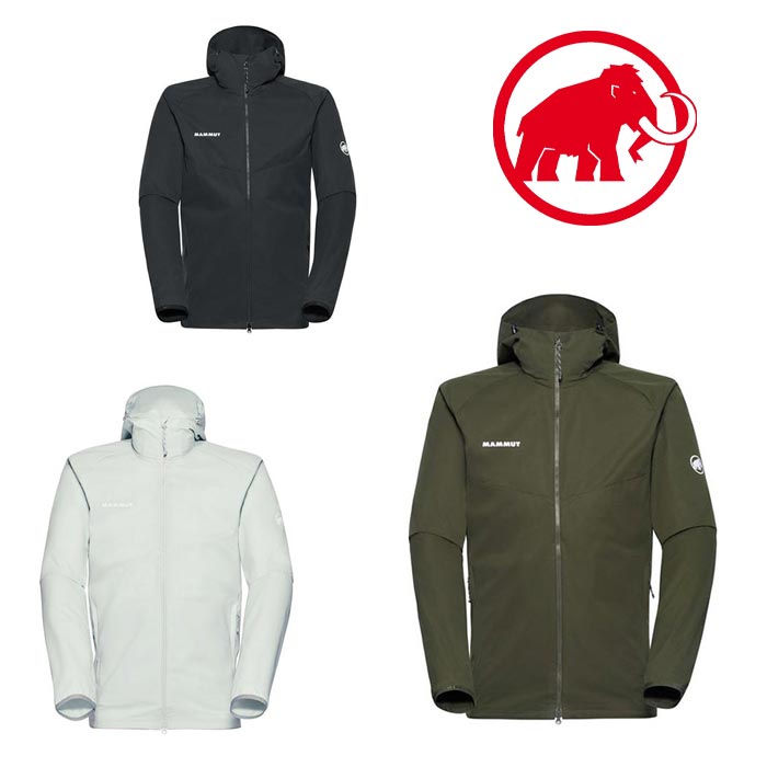 マムート グラナイト ソフトシェル フーデッド ジャケット アジアンフィット 1011-00323 メンズ/男性用 ジャケット GRANITE SO Hooded Jacket AF Men