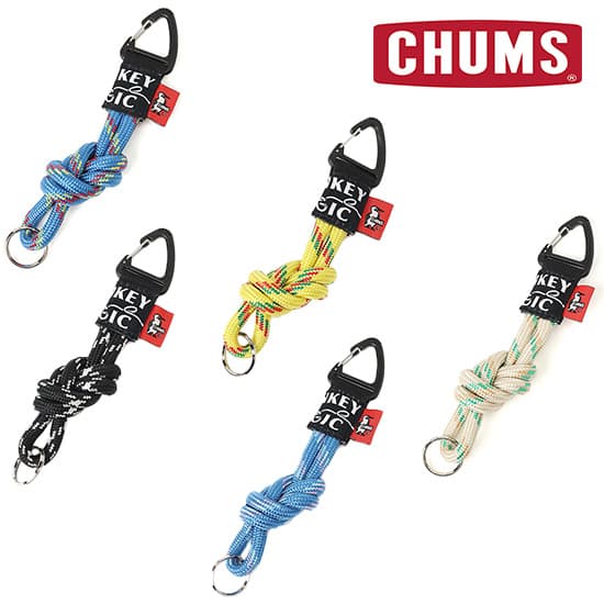 チャムス 25モンキーマジックロープキーホルダー CH62-2116  キーホルダー 25 Monkey Magic Rope Key Holder 2025年春夏新作