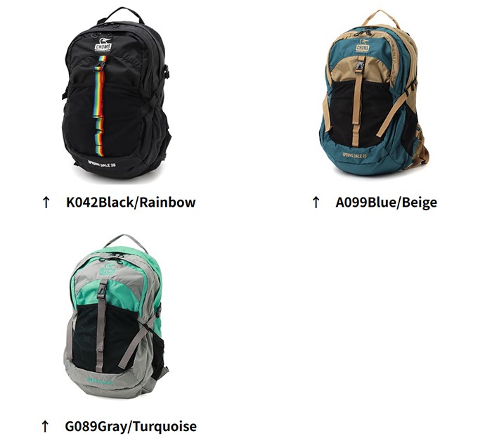 チャムス スプリングデール25 CH60-3997 バックパック ウエストポーチ