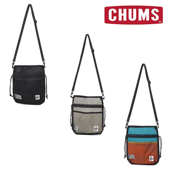 チャムス メッシュミニバッグ CH60-3931  ショルダーバッグ Mesh Mini Bag 2025年春夏新作