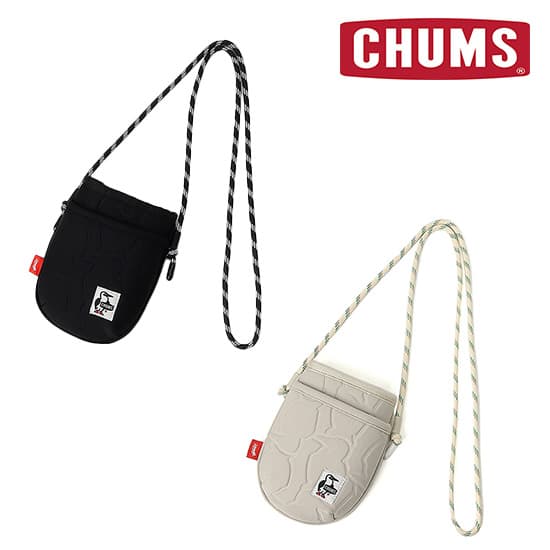 チャムス ブービーエンボスミニショルダーバッグ CH60-3944  ショルダーバッグ Booby Emboss Mini Shoulder Bag 2025年春夏新作