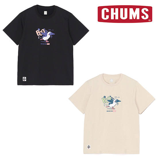 チャムス ブービードライTシャツ CH11-2535 レディース/女性用 半袖Tシャツ BOOby Dry T-Shirt 2025年春夏新作