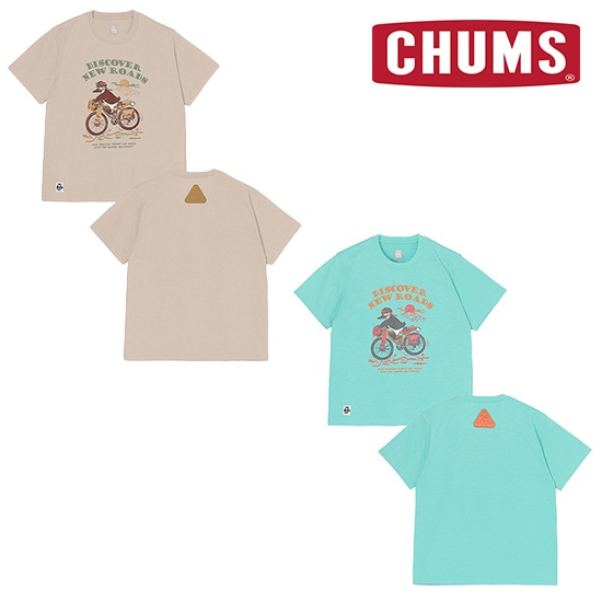 チャムス グラベルアドベンチャードライTシャツ CH11-2537 レディース/女性用 半袖Tシャツ Gravel Adventure Dry T-Shirt 2025年春夏新作