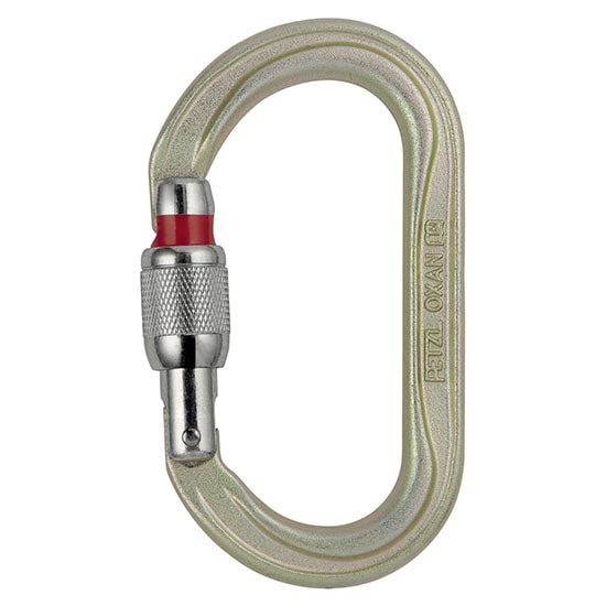 ペツル オグザンスクリューロック M72A SLカラビナ オーバル型カラビナ ロッキングカラビナ クライミング用カラビナ 登攀器具