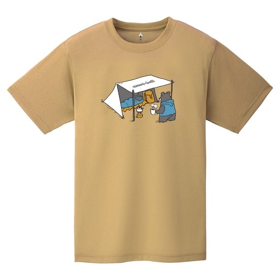 モンベル WIC.T キャンプベア 1114729 ユニセックス/男女兼用 半袖Tシャツ  2025年春夏新作