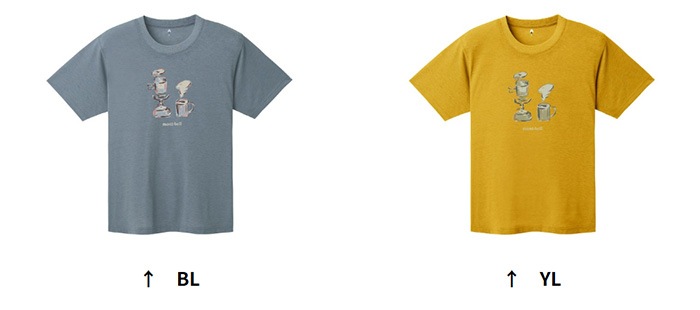 モンベル WIC.T コーヒーブレイク 1114841 メンズ/男性用 半袖Tシャツ