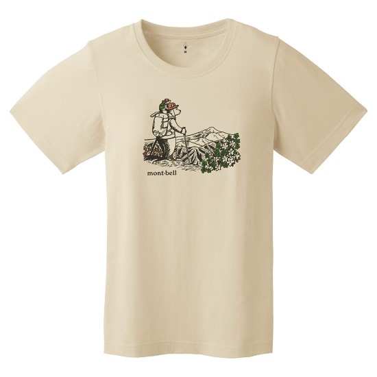 モンベル WIC.T WS トレッキングベア 1114853 レディース/女性用 半袖Tシャツ 速乾性 通気性 UVカット アウトドア