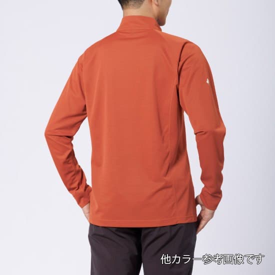 モンベル クール ロングスリーブジップシャツ MS 1114631 メンズ/男性