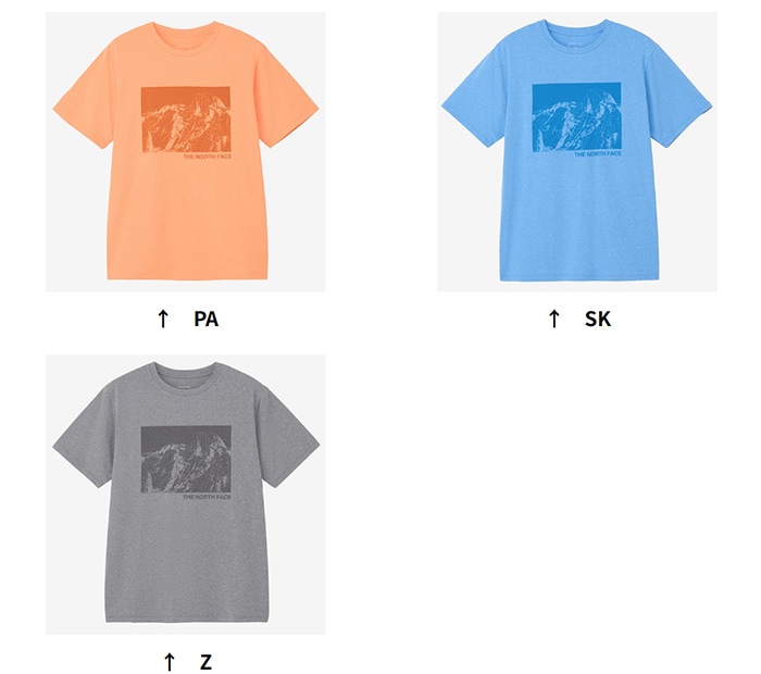 ザノースフェイス ショートスリーブヨセミテグラフィックティー